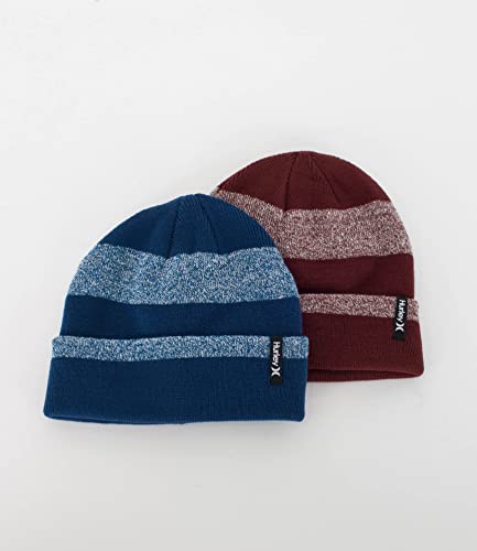 Hurley Męska czapka z daszkiem M Rugby, granatowo-bordowa, jeden rozmiar, Granatowy - Burgundy, Rozmiar uniwersalny