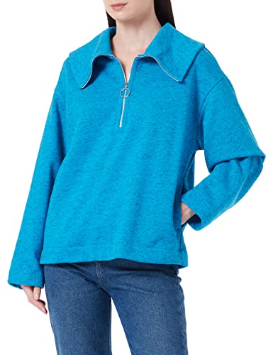 United Colors of Benetton Damska koszulka M/L 38v2d3003 bluza z kapturem, jasnoniebieska, 3m0, S