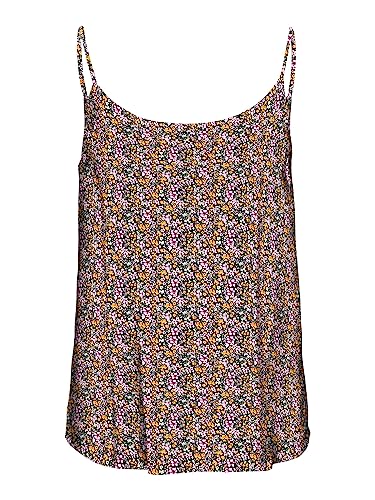 VERO MODA Top damski, Radiant Yellow/Aop: cille, M
