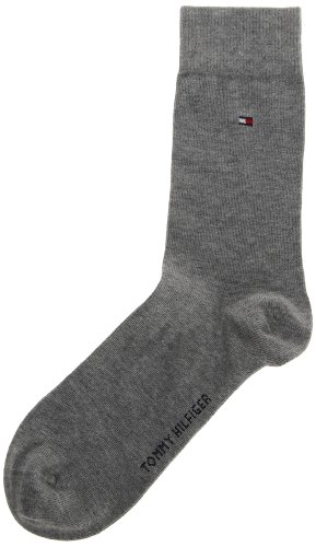 Tommy Hilfiger Skarpety męskie (2 sztuki), szary (middle grey melange), 23-26