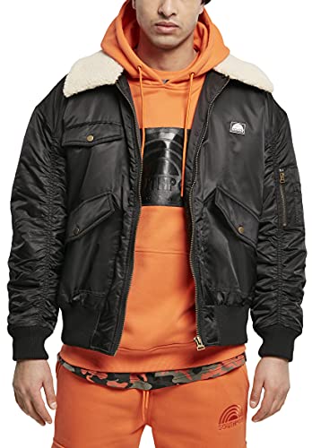 SOUTHPOLE Męska kurtka bomber, czarny, L