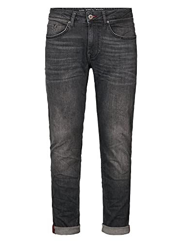 Petrol Industries - Russel Regular Tapered Fit - spodnie męskie - 38 L36 - Grey, szary, 36