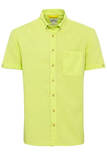 Camel Active Koszula Męska, Zielony Lime Green, M