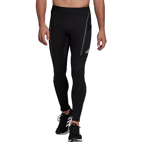 adidas Męskie legginsy Fast Long TGT M, czarne, XS