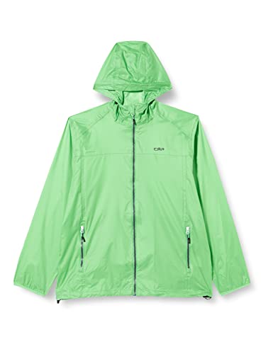 CMP Męska kurtka Rain z Fixed Hood kurtka przeciwdeszczowa zielony aloes xxl