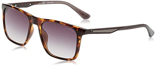 Police Unisex SPLF17 okulary przeciwsłoneczne, brązowe, 54, brązowy, 54