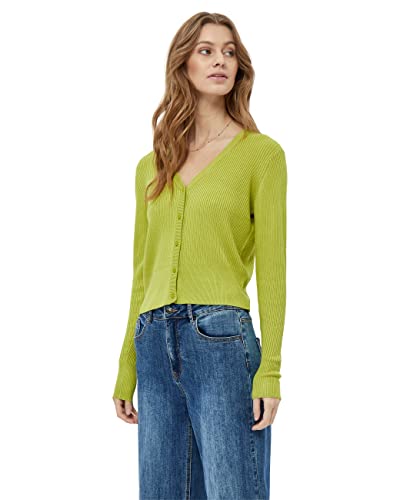 Desires Damski kardigan gejsza Rib Green UK | Jesienny kardigan | Rozmiar XS, 3208 Gruszkowa zieleń, XXL