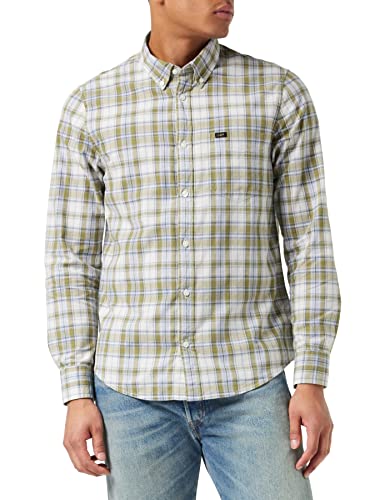 WHITELISTED Męska koszula Lee Button Down, amonit, S
