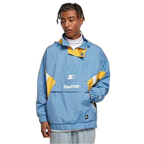 STARTER BLACK LABEL Męska kurtka wiatrówka, hrznblu/clifrniyllw/whte, XXL