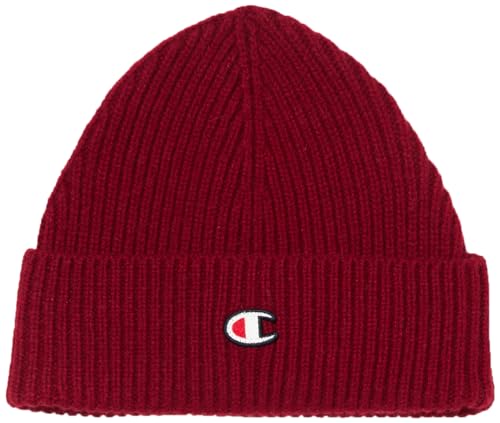 Champion Lifestyle Caps - 802418 Czapka z daszkiem, Ciemny Czerwony, Jeden rozmiar, Unisex - Dorosły, Ciemnoczerwony, rozmiar uniwersalny