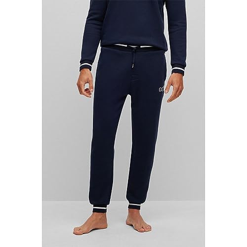 BOSS Spodnie męskie Contemp Loungewear, Dark Blue403, XL