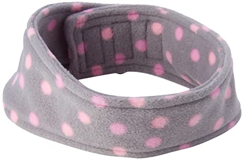 Playshoes Unisex dziecięca opaska na czoło w kropki, szara, rozmiar uniwersalny, szary, jeden rozmiar