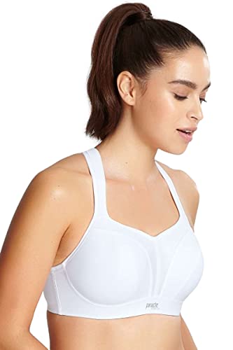 Panache Women's Underwire Sports Biustonosz sportowy dla kobiet, Biały, 32 FF - talla inglesa