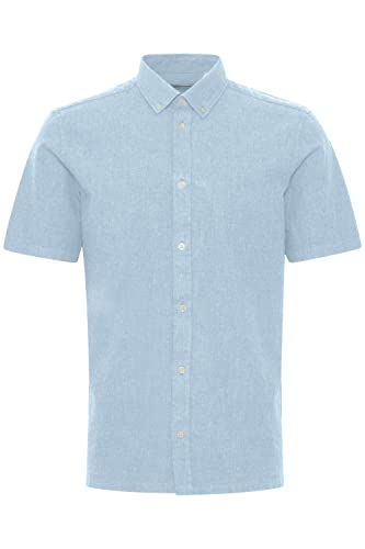 CASUAL FRIDAY Koszula męska CFAnton LS CC a fil, 154030/Chambray Blue, S, 154030 / Chambray Blue, S