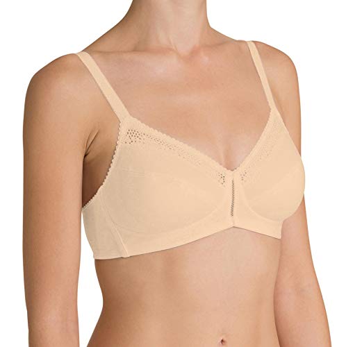 TRIUMPH Damski biustonosz bawełniany Beauty N bez fiszbin, Teint, 85B