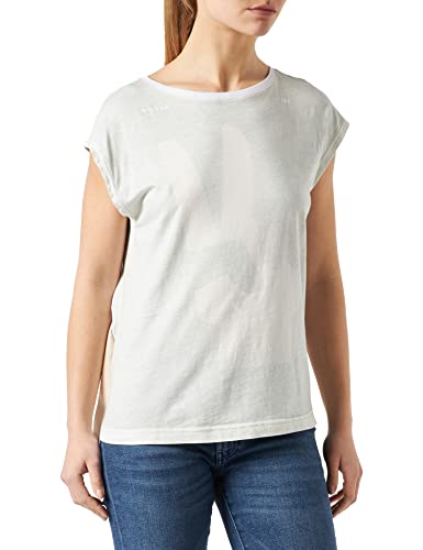 G-STAR RAW, Damski top z regulacją pleców, Niebieski (Iceberg Green Spray Inside D21211-4107-d055), S