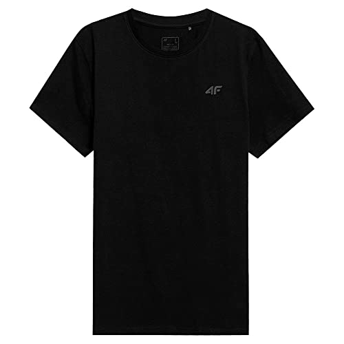 4F Koszulka męska, Ciemny niebieski, 3XL