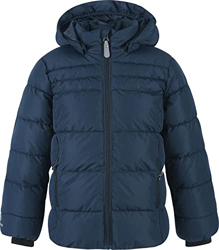 Color Kids Boy's, AF 8.000 Quilted Jacket, Total Eclipse, 116