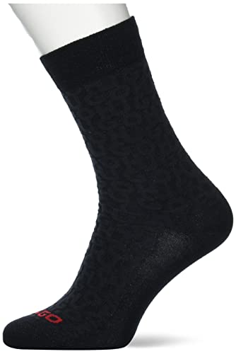HUGO Damskie skarpety Rs Monolurex W Regular_Socks, czarny (Black1), 35-38 EU