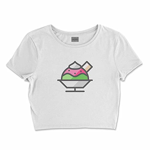 Bona Basics, Koszulka damska z nadrukiem cyfrowym,%100 bawełna, biała, casualowa, topy damskie, rozmiar: XL, biały, XL Krótki