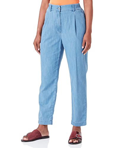 Sisley Spodnie damskie, Jasnoniebieski denim 901, 25