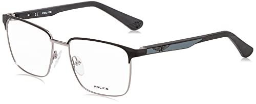 Police Chłopięce VK568 okulary przeciwsłoneczne, Total Shiny Ruthenium W/Coloured Parts, 50, Total Shiny Ruthenium W/Coloured Parts, 50