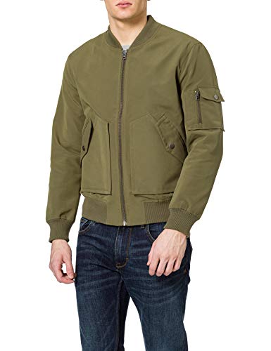 United Colors of Benetton Kurtka męska, Zielony wojskowy 35a, M