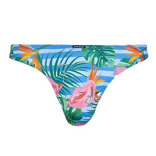 bruno banani Stringi Summer Vibes, Nadruk z flamingami, XXL