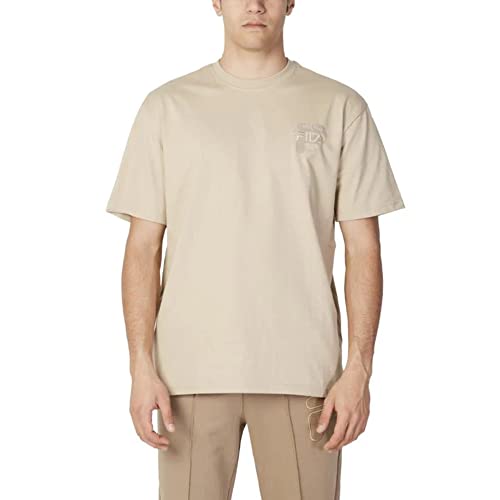 FILA Męski t-shirt BROVO oversize, Fields of Rye, XS, fields of rye, XS