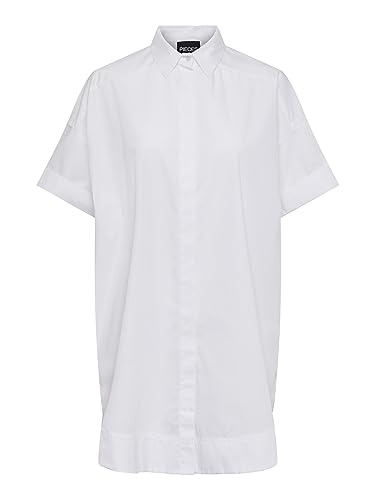 PIECES PCALLU koszula damska, Bright White, S