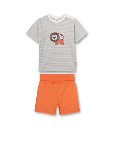 Sanetta Unisex Baby 221872 piżama dla małych dzieci, biała (White Pebble), rozmiar 92, White Pebble, 92