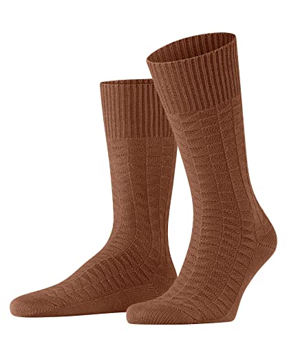 FALKE Mężczyźni Skarpety Joint Knit M SO Konopia Organiczna Bawełna jednokolorowe 1 Para, Pomarańczowy (Papaya 5681), 43-44