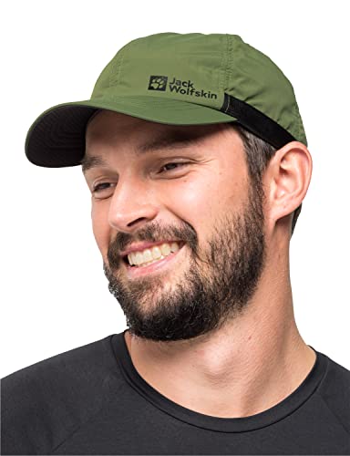 Jack Wolfskin Czapka baseballowa z paskiem, uniseks, Greenwood, rozmiar uniwersalny, Greenwood., jeden rozmiar