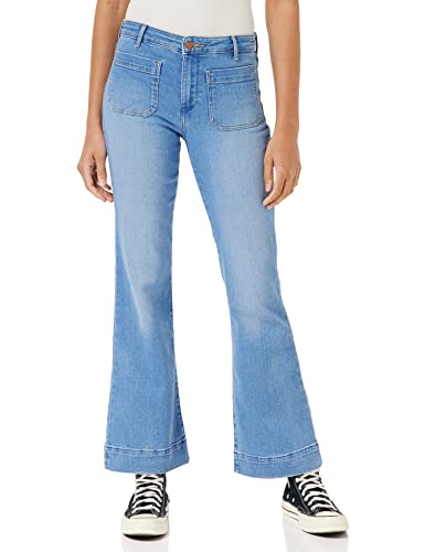 Wrangler Flare Dżinsy damskie, Brązowy, 29W / 30L