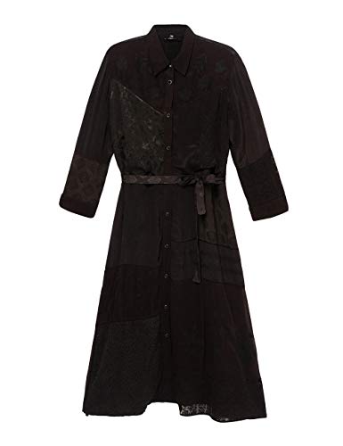 Desigual Vest_TUNEZ sukienka, Czarny (Negro 2000), 44 Damski, Czarny (czarny 2000), 150