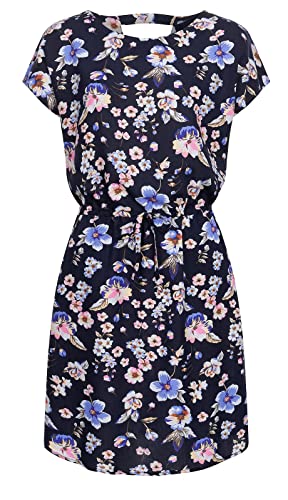 ONLY Women's Onlnova Life Connie Bali Dress AOP PTM sukienka, Sky Captain, 34, sky captain, 34