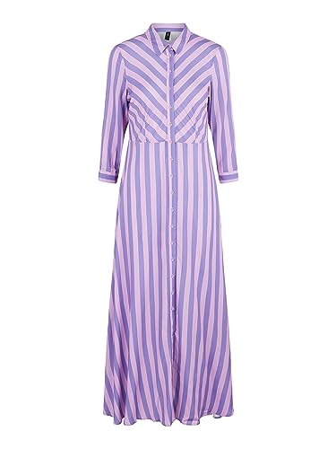 YAS Damska sukienka Yassavanna Long Shirt Dress S. Noos, Orchid, M