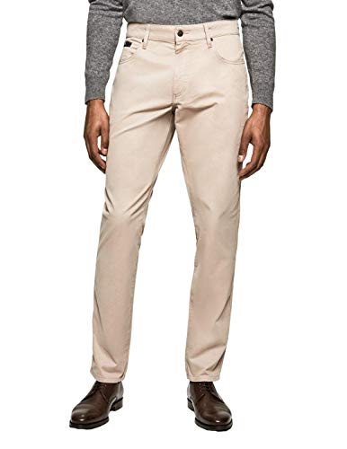 Hackett London Spodnie męskie, 8 hwoatmeal, 33W / 34L