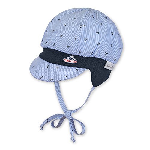 Sterntaler Casquette Czapka dla dzieci, Niebieski (Himmel 325), 39 (Taglia unica: 39)