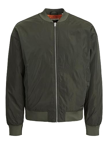 Jack & Jones Kurtka męska Jcoday Bomber Cbo, Noc leśna, M
