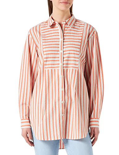 Part Two Damska koszula Pilipw Sh Relaxed Fit, Arabeskowy pasek, 40