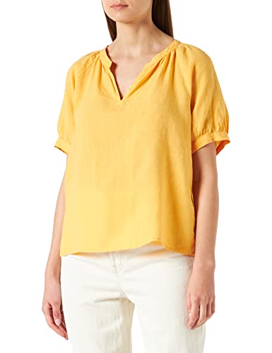 PART TWO Damska bluza Popsypw Bl Blouse Relaxed Fit, Amber Yellow, 40