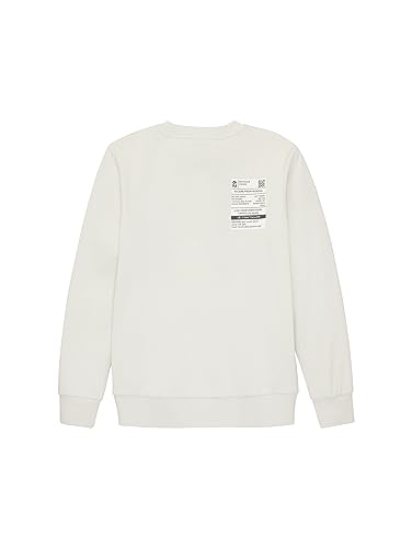 TOM TAILOR Bluza dziecięca dla chłopców, 32257 - szary biały (Greyish White), 128
