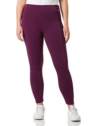 KENDALL & KYLIE K&k W Lurex High Rise Legginsy Kkw3711709, Orchidea, M Kobiety