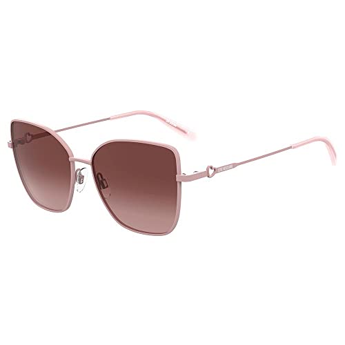 Love Moschino Damskie okulary przeciwsłoneczne Mol056/S, różowe, 54, Rosa