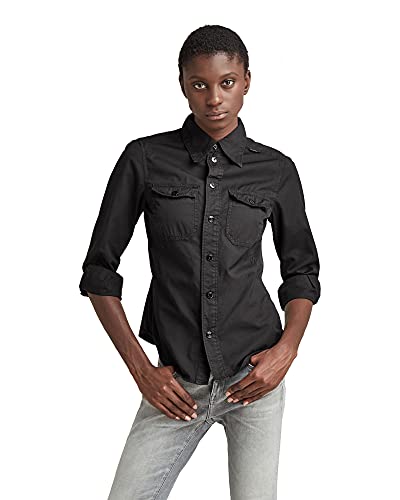 G-STAR RAW Damska koszula Kick Back, Czarny (Dk Black Gd D19730-c322-b564), XS