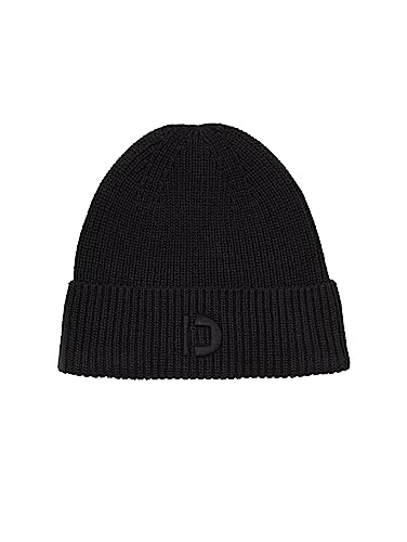 TOM TAILOR Denim Męska czapka beanie, 29999-czarny, jeden rozmiar