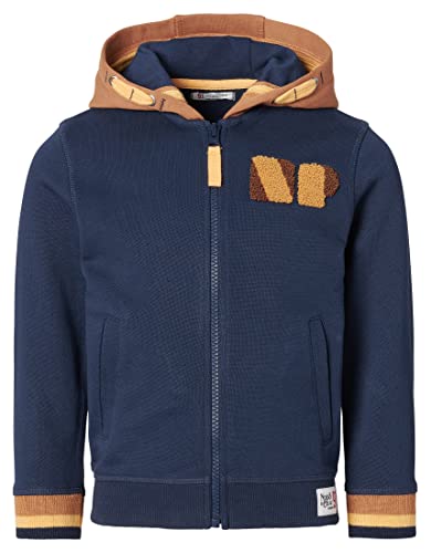 Noppies Kids Chłopcy chłopięcy kardigan Gangavati kurtka z dzianiny, Naval Academy - P886, 122 cm