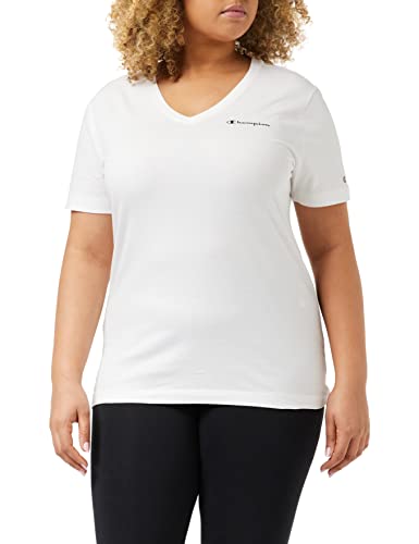 Champion Damska koszulka American Classics z dekoltem w serek, biały, XL