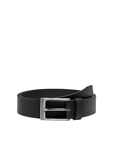 Tylko & Synowie Onsbrad Medium Leather Belt Noos Pasek Męski, czarny, 95